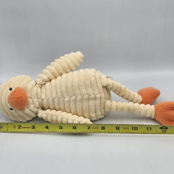 Jellycat Cordy Roy Duckling Baby Stuffed Plush 13" - Picture 10 of 10
